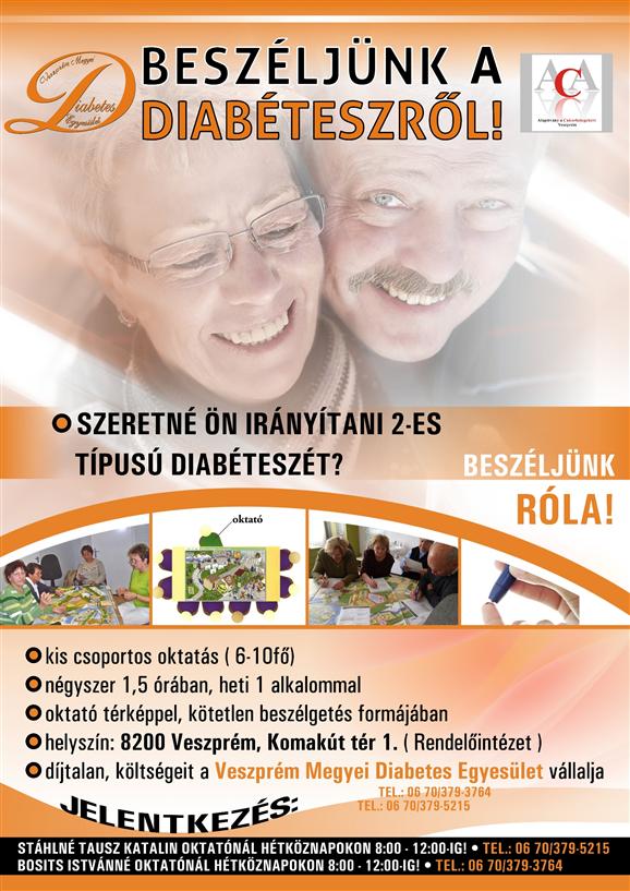 Beszljnk a diabteszrl! Szeretn n irnytani 2-es tpus diabteszt?