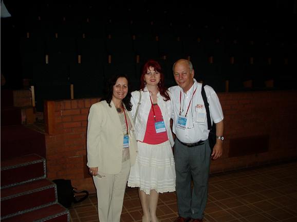 Sima Halevy, Mine Karaglle and Shaul Sukenik  at the 35th ISMH Congress 16 June 2006 Istanbul