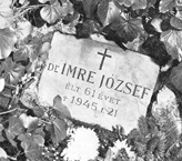 Ifj. Imre József sírja