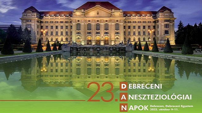 Debreceni Aneszteziolgiai Napok (2025.10.09-11.)