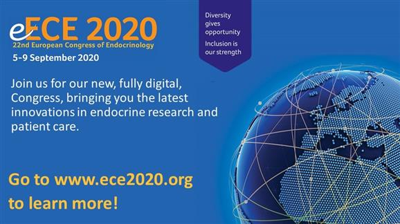 e-ECE 2020 -  Eurpai Endokrinolgiai Kongresszus, online formban