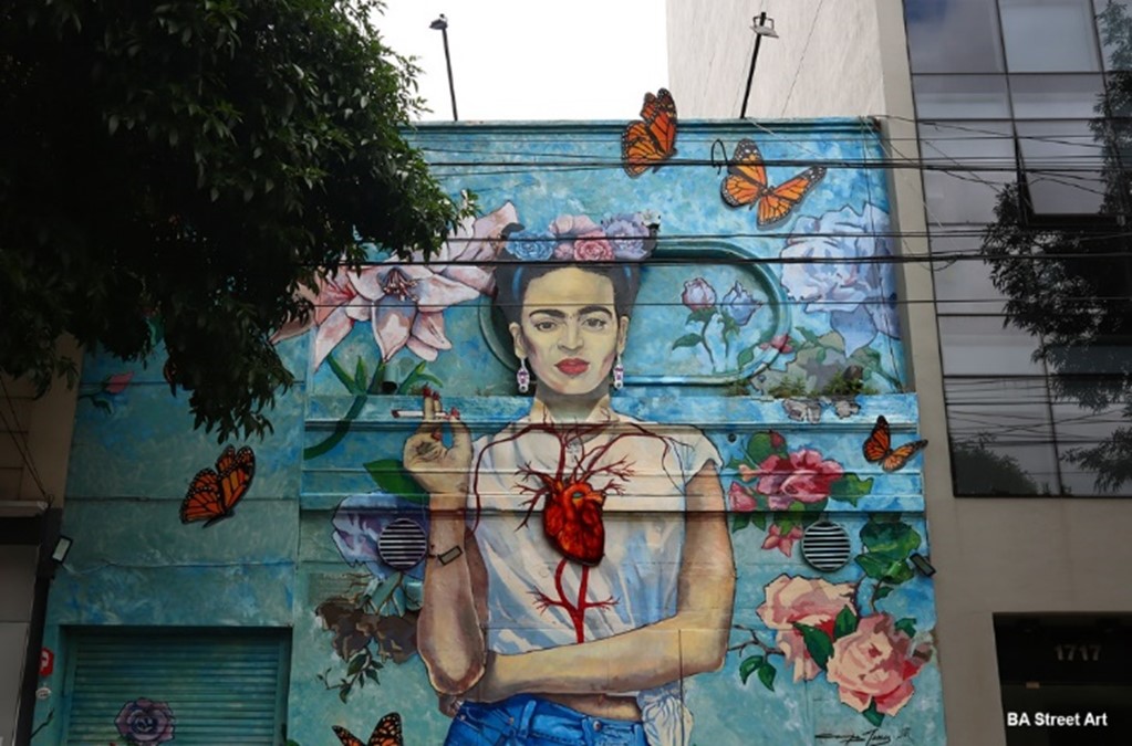 Campos Jesses: Frida Kahlo-falfestmny, Buenos Aires