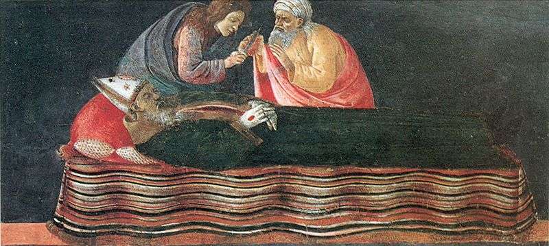Sandro Botticelli: Antiochiai Ignc szvnek kiemelse