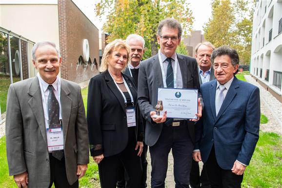 Balról jobbra: Dr, Balla József, Dr. Ladányi Erzsébet, Dr. Wittmann István, Dr. Reusz György, Dr. Tislér András, Dr. Kárpáti István