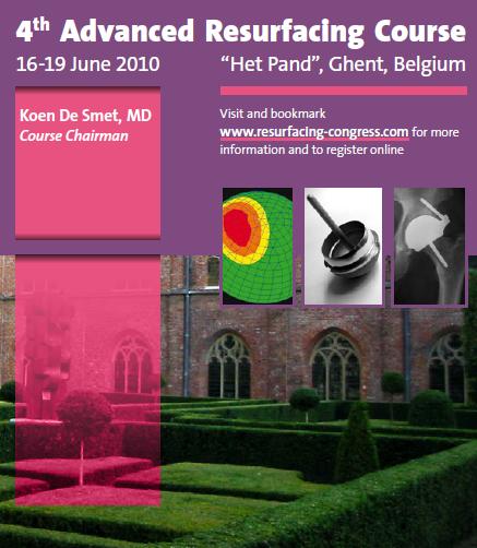 4th Advanced Resurfacing Course, Het Pand, Ghent, Belgium