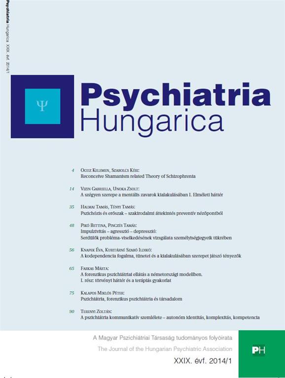 Psychiatria Hungarica 2014/1. szám