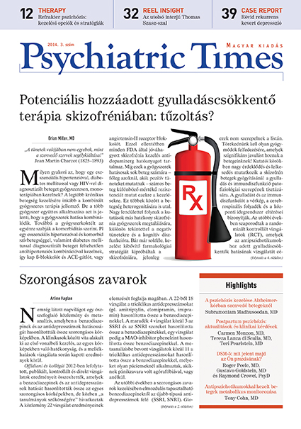 Megjelent a Psychiatric Times 2014/3. száma